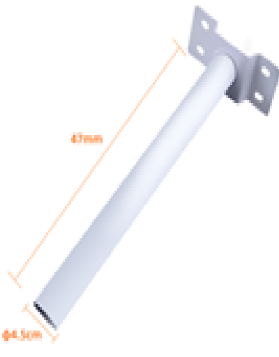 BRAZO PARA LAMPARA SOLOR